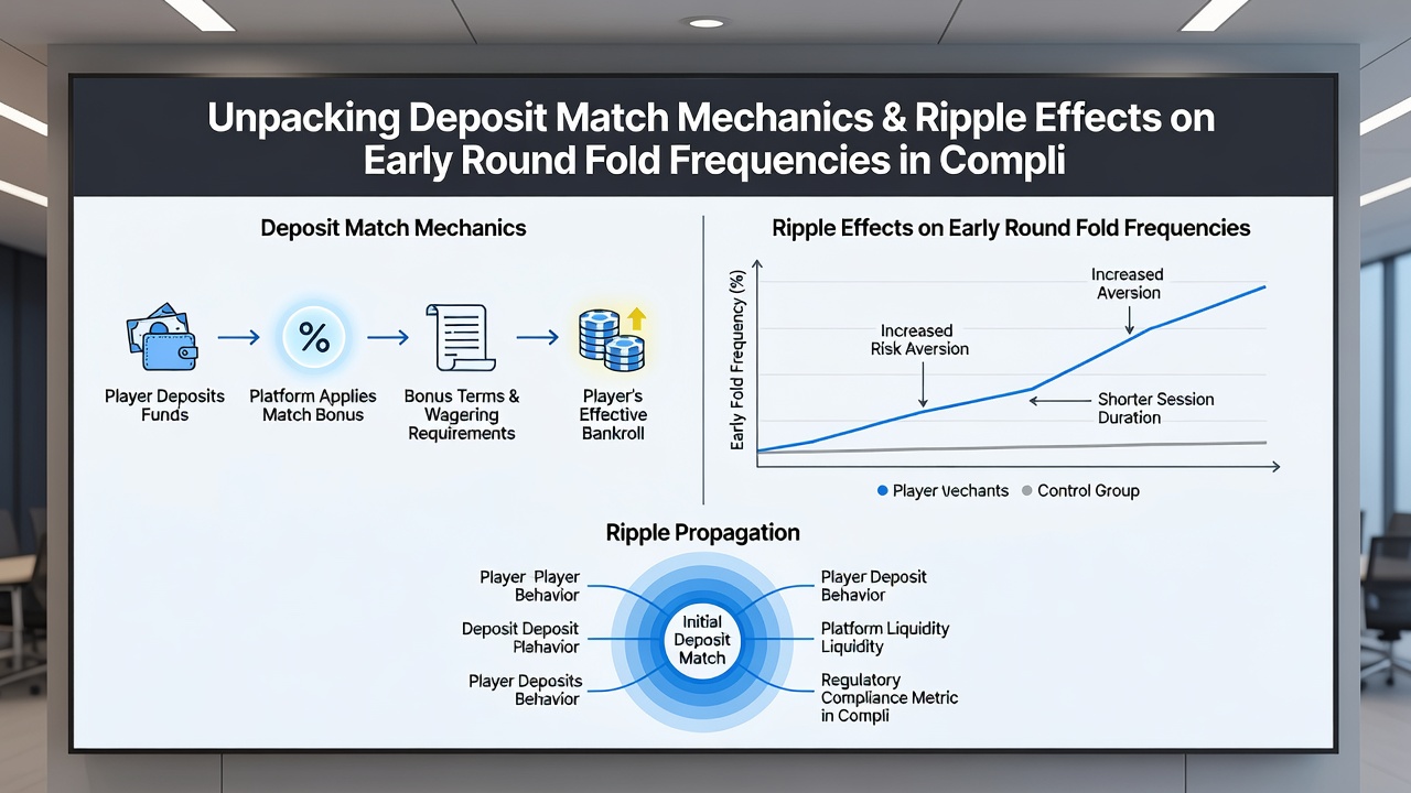 Data visualization of fold frequency changes in Nordic poker tournaments